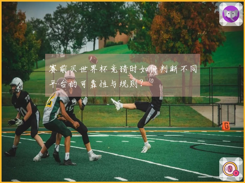 赛前买世界杯竞猜时如何判断不同平台的可靠性与规则？